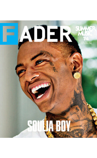 Soulja Boy on the cover of The FADER, Issue 74 · Summer Music, 2011