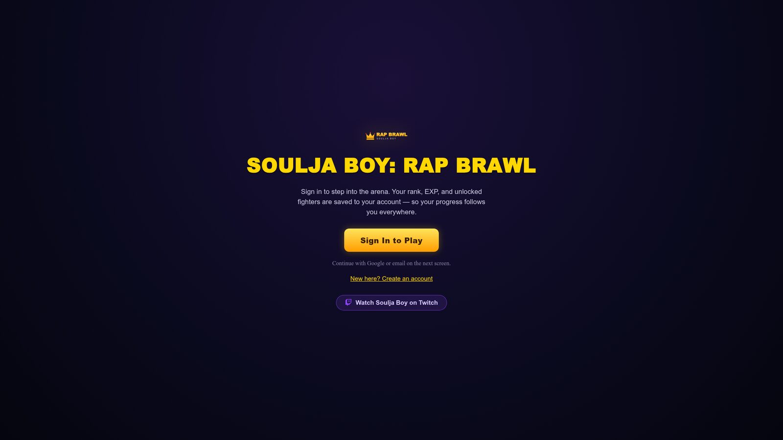 Soulja Boy: Rap Brawl — play in browser